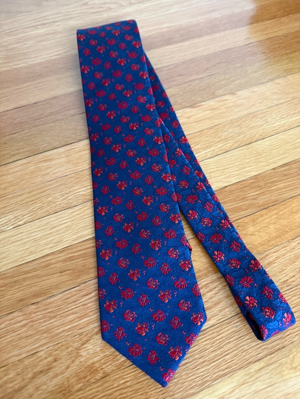 Robert Talbott Floral Design Tie XL NWT